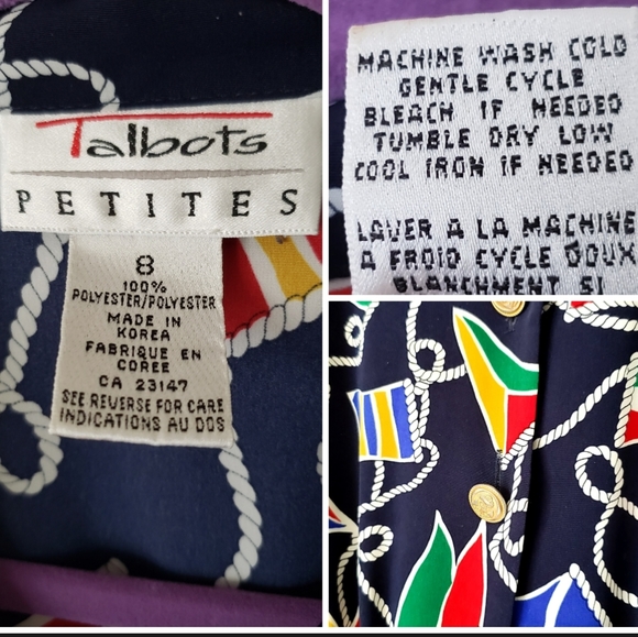 Talbots Petites dress size 8 - Picture 4 of 7